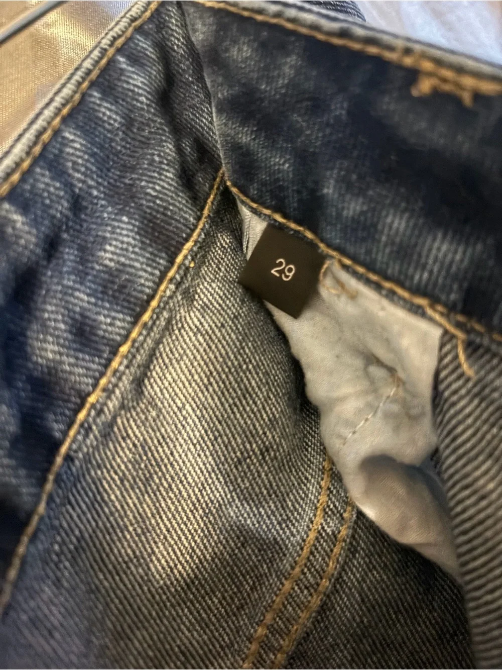 Flying Monkey Distressed Cropped Slim Straight Jeans Size 29